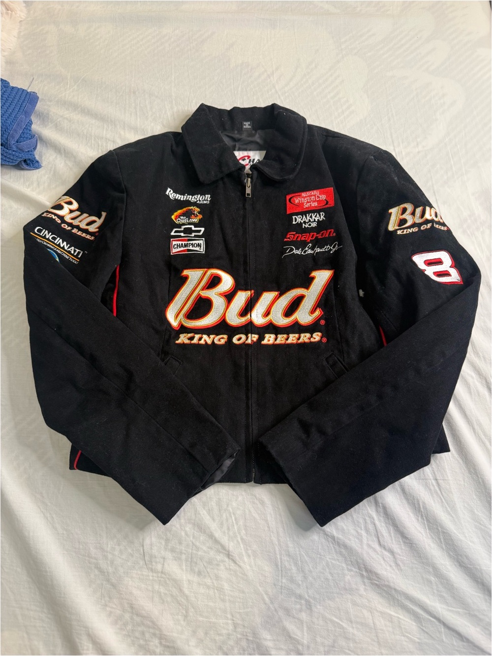Bud Racing Black Logo Jacket - women’s
